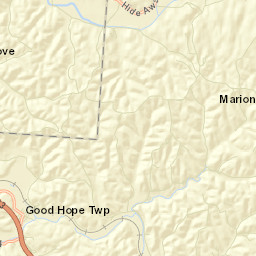 Swartz Mill Ohio Street Map