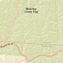 Old Gore Ohio Street Map