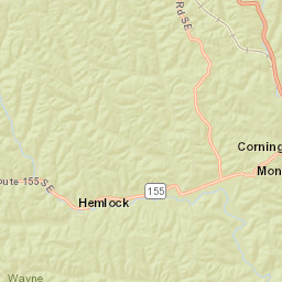 Rendville Ohio Street Map