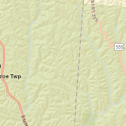 Hatfield Ohio Street Map