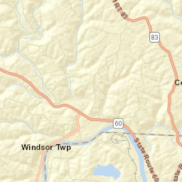 Relief Ohio Street Map