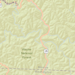 Rinard Mills Ohio Street Map