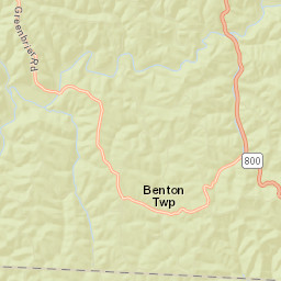 Wahanaker Ohio Street Map