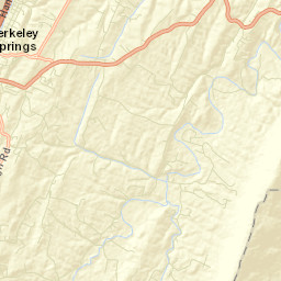 Highland Ridge Rd, Berkeley Springs, WV Street Map