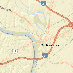 Washington County Street Map