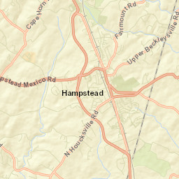 Hampstead Street Map