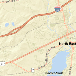Charlestown Street Map