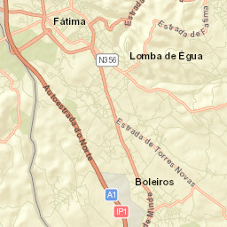 Fátima Street Map