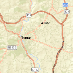 Tomar Street Map