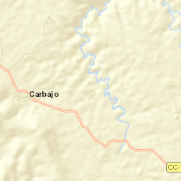 Carbajo Street Map