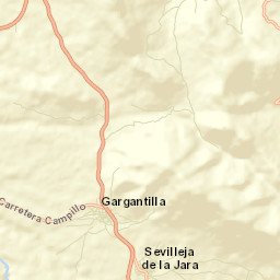 Sevilleja de la Jara Street Map