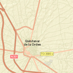 Quintanar de la Orden Street Map