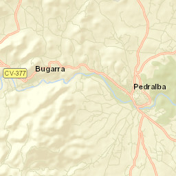 Pedralba Street Map