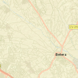 Bétera Street Map