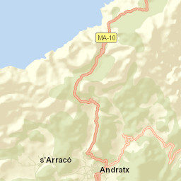 Andratx Street Map