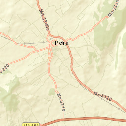 Petra Street Map