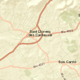 Sant Llorenç des Cardassar Street Map