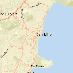 Son Servera Street Map
