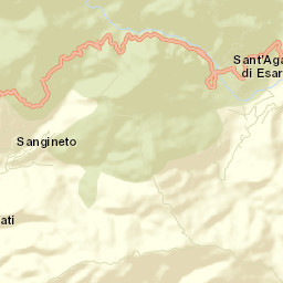 Sangineto Street Map