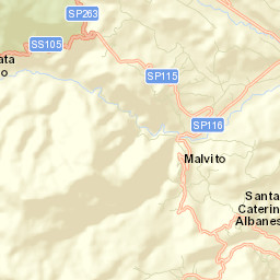 Malvito Street Map
