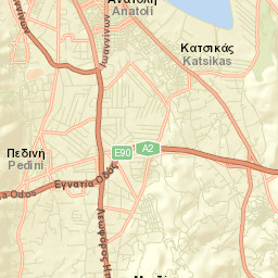 Koutselió Street Map