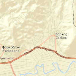 Farkadóna Street Map