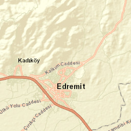 Edremit Street Map