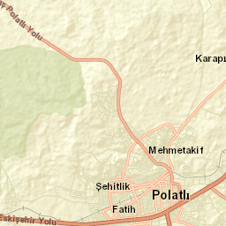 Polatlı Street Map