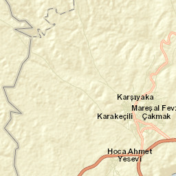 Karakeçili Street Map
