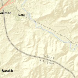 Yerköy Street Map