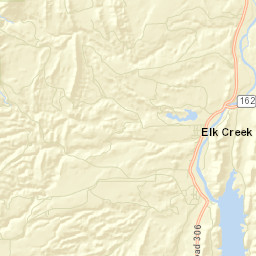 Elk Creek California Street Map