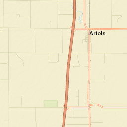 Artois California Street Map