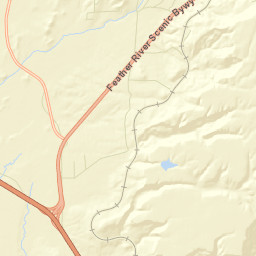 Wicks Corner California Street Map