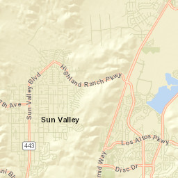Sun Valley Street Map