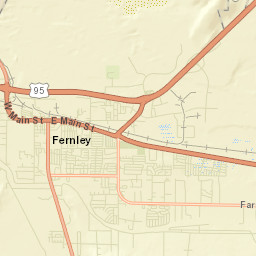 100-250 Lincoln Highway, Fernley, NV  Street Map