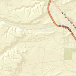 Carbonville Street Map