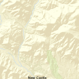 New Castle Colorado Street Map