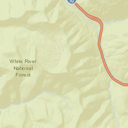 Bighorn Colorado Street Map