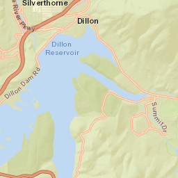 Silverthorne Colorado Street Map