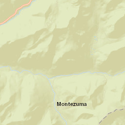 Montezuma Colorado Street Map