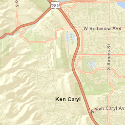 13740 West Belleview Avenue, Littleton, CO Street Map