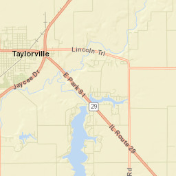 Christian County Street Map