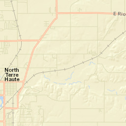 North Terre Haute Street Map