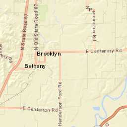 Brooklyn Street Map
