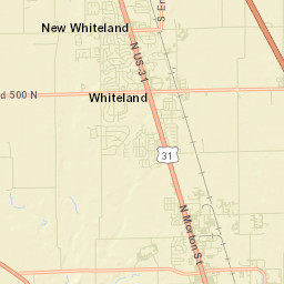 New Whiteland Street Map
