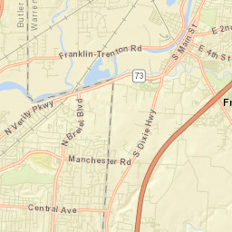 Rickard Acres Ohio Street Map