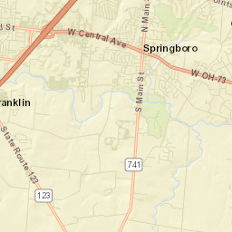 Tamarack Hills Ohio Street Map