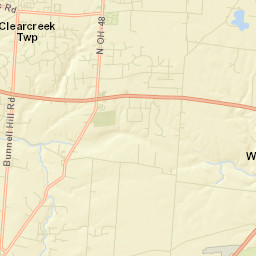 Ridgeville Ohio Street Map