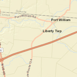Port William Ohio Street Map