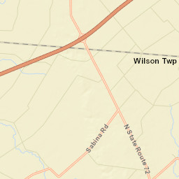Bloomington Ohio Street Map